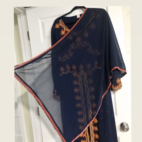 Beaded Kaftan Dress - Picture 5 of 6